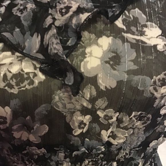 Retro Y2K gothic roses summer top - Picture 5 of 13